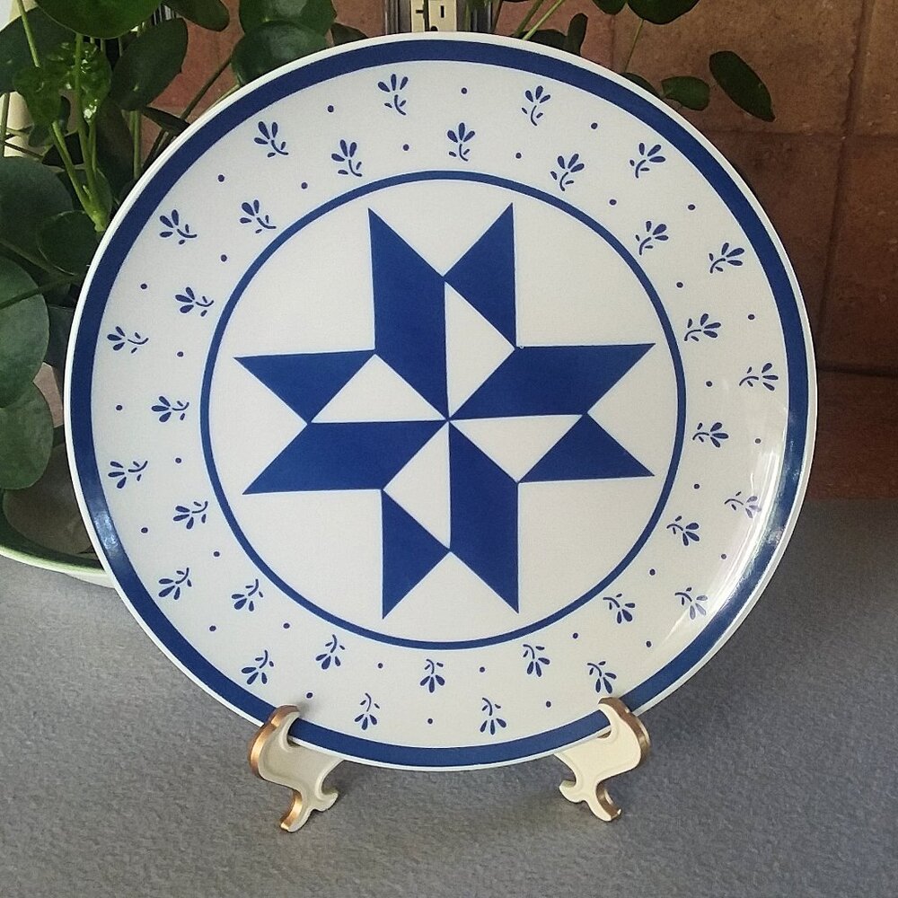 Curzon Puritan Star Salad Plate, 8 1/4" Vintage Made in Japan